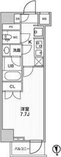 The Residence 神楽坂I【6階】の間取り