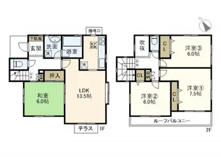 ベルウッドの間取り
