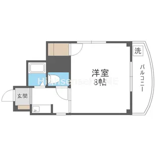 グレース都島【4階】の間取り