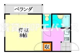 第一コーポ川島【2階】の間取り