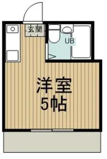 エステー生田1【1階】の間取り