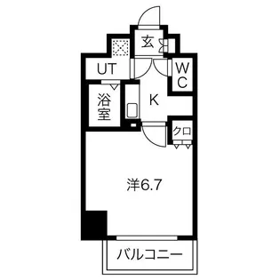 スワンズシティ福島グランデ【6階】の間取り