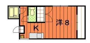 鹿児島県鹿児島市荒田1【マンション】の間取り