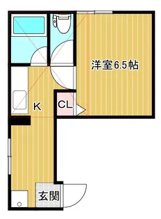 米山ビル【4階】の間取り
