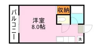 鹿児島県鹿児島市平之町【マンション】の間取り