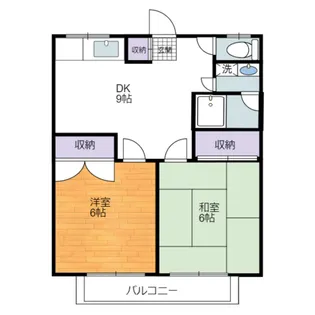 コーポYY【2階】の間取り