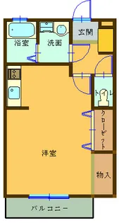 アメニテイストRyuo【1階】の間取り