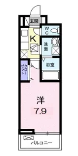 レインボー グローヴ【2階】の間取り