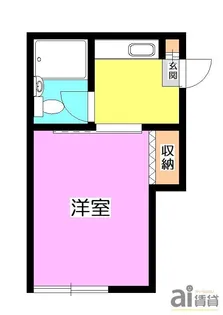 東京都小平市天神町2【アパート】の間取り