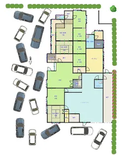 山口県防府市大字伊佐江【一戸建】の間取り