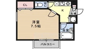 マンション王子【4階】の間取り