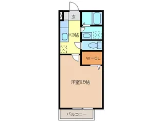 ボナンザ【1階】の間取り
