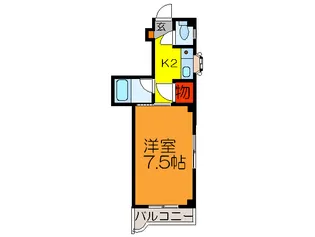 コムズMAY【3階】の間取り