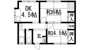 坂上文化【1階】の間取り