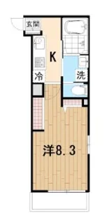 埼玉県さいたま市浦和区大東1【マンション】の間取り