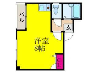 パ-クロ-ド【3階】の間取り