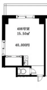 志村ビル【4階】の間取り