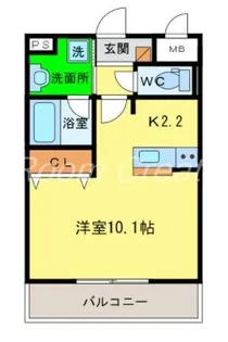 プルミエ【3階】の間取り