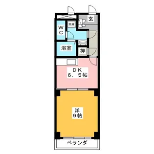 グラシューズセイワII【3階】の間取り