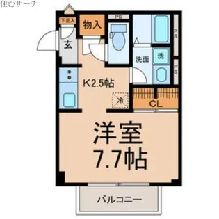 ニューハイツ日野【2階】の間取り