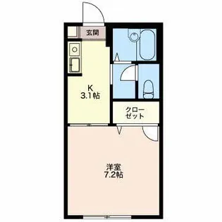ウィンディー南楠 A棟【1階】の間取り