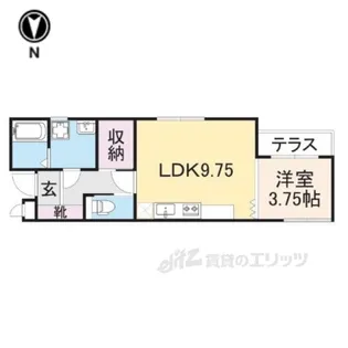 クレドールK【1階】の間取り