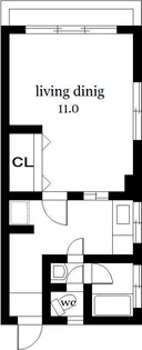 ことぶきビル【4階】の間取り