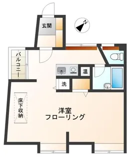 飛龍屋ビル【3階】の間取り