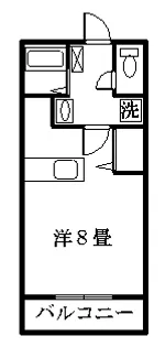 パールマンション【1階】の間取り