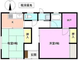長野県上田市秋和【一戸建】の間取り
