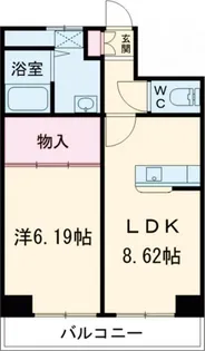 寿ハイツ3号棟【2階】の間取り