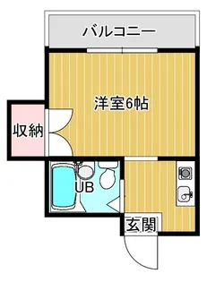 グラシィオ中久世【1階】の間取り