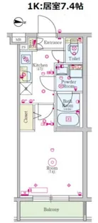 東京都世田谷区喜多見7【マンション】の間取り