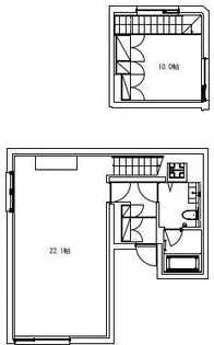 Bark Lane Ebisu【1階】の間取り