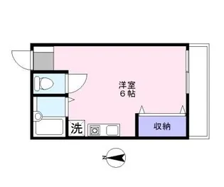 メゾン大岡山【2階】の間取り