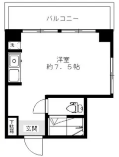 新小野田ビル【5階】の間取り