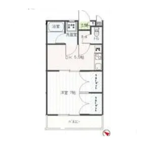 戸田パークヒルズ【2階】の間取り