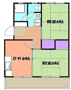 静岡県静岡市葵区千代田6【マンション】の間取り