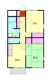 メゾンサイトウ【2階】の間取り