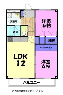 コーポソレイユ【2階】の間取り