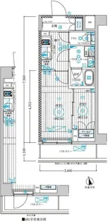 1Kの間取り画像