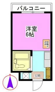 メゾンド鳥居【3階】の間取り