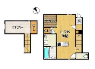 palette【1階】の間取り
