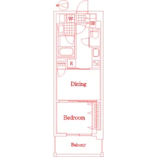 日神デュオステージ三ツ沢公園【4階】の間取り