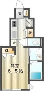 クレストハウス【1階】の間取り