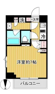 ルーブル東武練馬弐番館【2階】の間取り