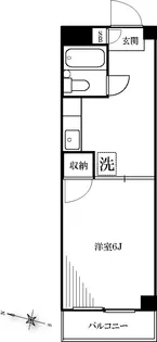 CASA竹の塚【3階】の間取り