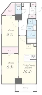 JPT RESIDENCE【3階】の間取り