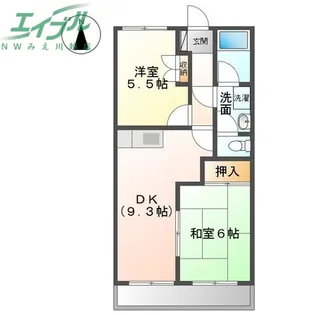 グランドパレス松井【2階】の間取り