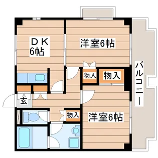 KOTOBUKI 5【2階】の間取り